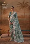 Nakshikaam By Manjula Silk With Embroidery Border Saree